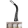 Brilagi - LED Димируема настолна лампа с дисплей PELLE LED/7W/230V черен