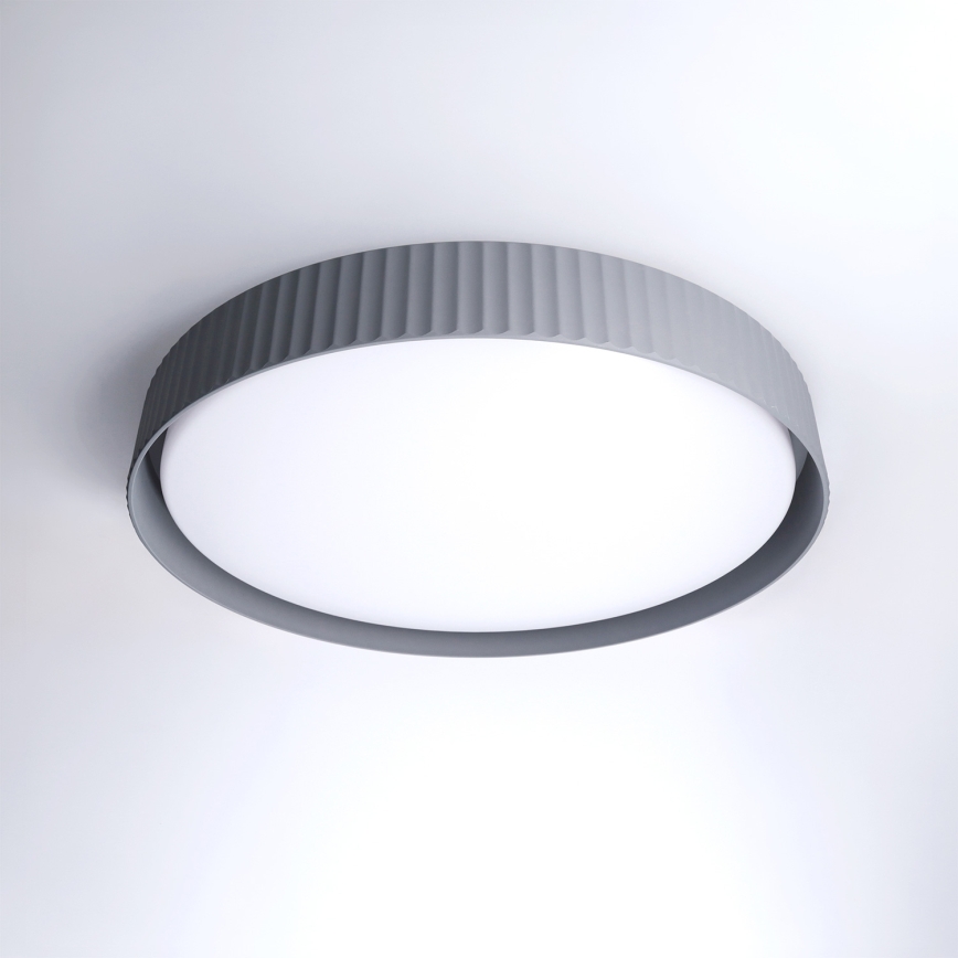 Brilagi - Димируемо LED таванно осветително тяло LUCIA LED/60W/230V 3000-6500K Ø 59 см, сиво + дистанционно управление