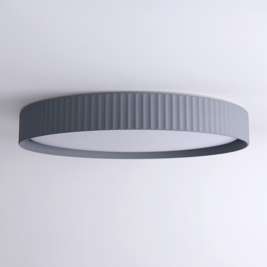 Brilagi - Димируемо LED таванно осветително тяло LUCIA LED/60W/230V 3000-6500K Ø 59 см, сиво + дистанционно управление