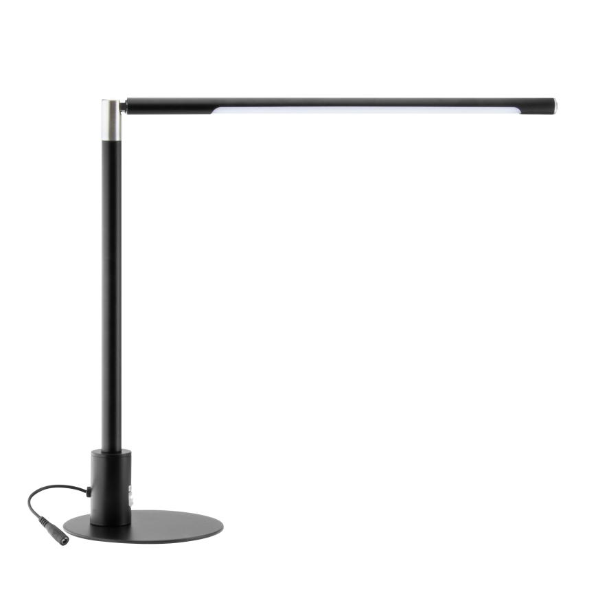 Brilagi - димируема сензорна настолна LED лампа с USB портове VARIO LED/7W/230V 3000-6500K CRI 96 черна