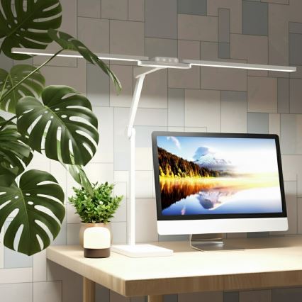 Brilagi - LED димируема сенсорна настолна лампа VARIO LED/24W/230V 3000-6500K CRI 92 бяла