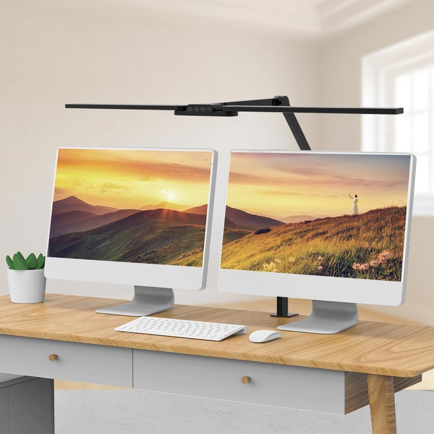Brilagi - LED Димируем докосване гъвкав настолна лампа VARIO LED/24W/230V 3000-6500K CRI 92 черен