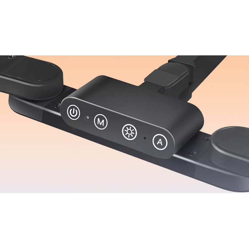 Brilagi - LED Димируем докосване гъвкав настолна лампа VARIO LED/24W/230V 3000-6500K CRI 92 черен