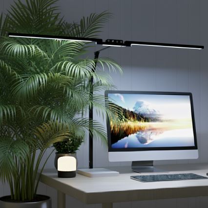 Brilagi - Димируема сензорна настолна лампа VARIO LED/24W/230V 3000-6500K CRI 92 черна