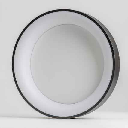 Brilagi - Димируемо LED таванно осветително тяло FALCON LED/80W/230V 3000-6500K, диаметър 60 см, черно + дистанционно управление