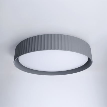 Brilagi - Димируемо LED таванно осветително тяло LUCIA LED/48W/230V 3000-6500K диам. 41 см сиво + дистанционно управление