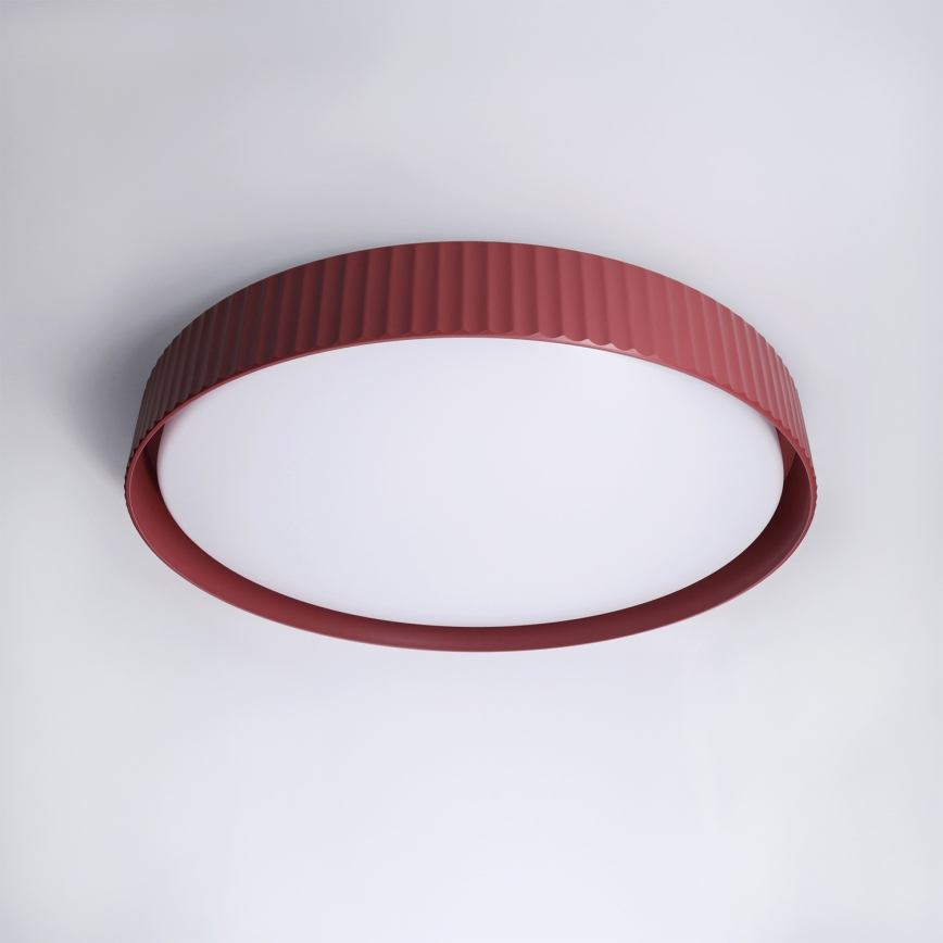 Brilagi - Димируемо таванно осветително тяло LUCIA LED/60W/230V 3000-6500K Ø 59 cm червено + дистанционно управление
