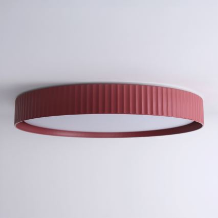 Brilagi - Димируемо таванно осветително тяло LUCIA LED/60W/230V 3000-6500K Ø 59 cm червено + дистанционно управление