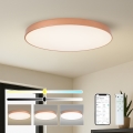 BRILAGI - LED Димируема таванна лампа POOL SMART LED/128W/230V 100 cm 3000-6000K Wi-Fi Tuya медна + дистанционно управление