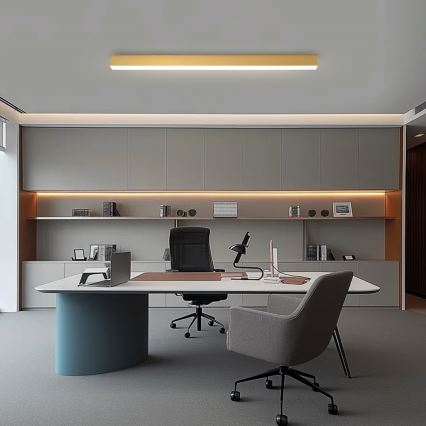 Brilagi - димируемо LED таванно осветително тяло SLEEKLINE SMART LED/40W/230V 3000-6000K Wi-Fi Tuya златисто + с дистанционно управление