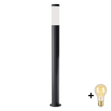 Brilagi - LED димируема външна лампа ELIA 1xE27/6W/230V 2700-6500K IP44 Wi-Fi 100 cm антрацит