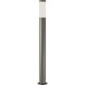 Brilagi - LED димируема външна лампа ELIA 1xE27/6W/230V 2700-6500K IP44 Wi-Fi 100 cm матов хром
