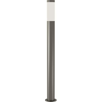 Brilagi - LED димируема външна лампа ELIA 1xE27/6W/230V 2700-6500K IP44 Wi-Fi 100 cm матов хром