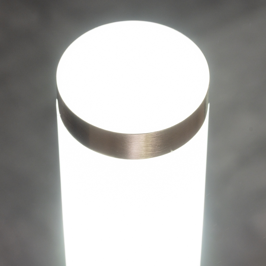 BRILAGI - LED димируема външна лампа с контакт ELIA 1xE27/6W/230V 2700-6500K IP44 Wi-Fi 50 cm матов хром