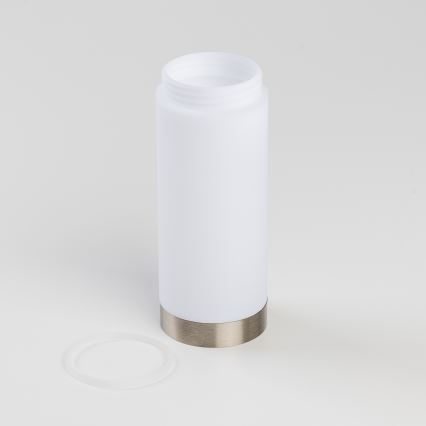 BRILAGI - LED димируема външна лампа с контакт ELIA 1xE27/6W/230V 2700-6500K IP44 Wi-Fi 50 cm матов хром