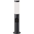Brilagi - LED димируема външна лампа с контакт ELIA 1xE27/6W/230V 2700-6500K IP44 Wi-Fi 50 cm антрацит