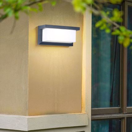 Brilagi - димируемо LED външно стенено осветително тяло BRICKY 1xE27/6W/230V 2700-6500K IP54 антрацит
