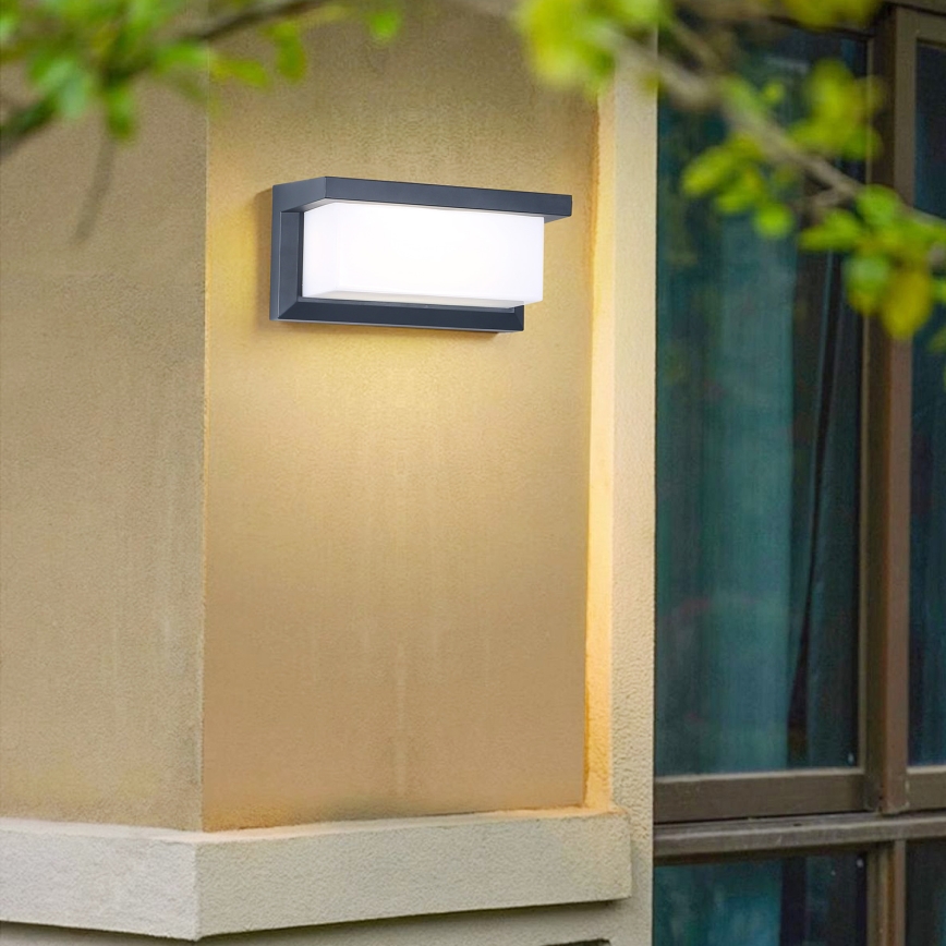 Brilagi - димируемо LED външно стенено осветително тяло BRICKY 1xE27/6W/230V 2700-6500K IP54 антрацит