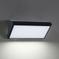 Brilagi - LED димируема външна стенна лампа TRIANGLE 1xE27/6W/230V 2700-6500K IP65 черна