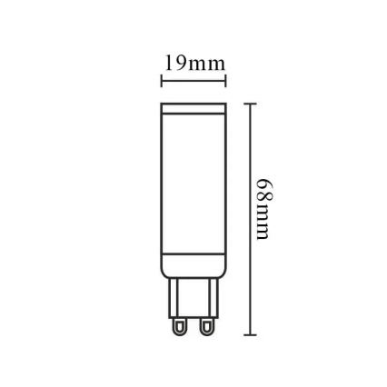 Brilagi - LED Димируема крушка G9/6W/230V 3000K