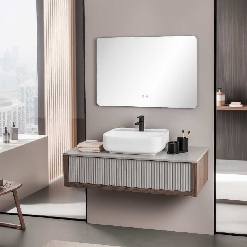 Brilagi - LED огледало за баня с подгряване DIANA LED/20W/230V 60x90 cm IP44 CRI 90 димируемо + CCT