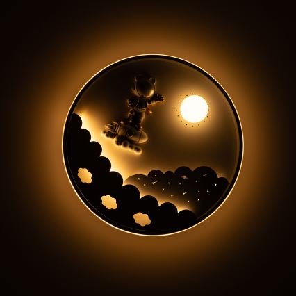 Brilagi - димируемо детско LED таванно осветително тяло ASTRO LED/68W/230V 3000-6000K диаметър 49 см + дистанционно управление