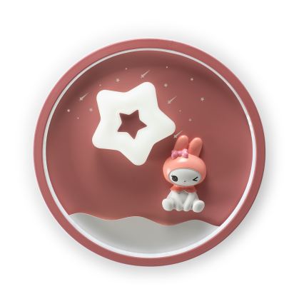 Brilagi - LED димируемо детско таванно осветително тяло BUNNY LED/83W/230V 3000-6000K Ø 49 см + дистанционно управление