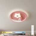 BRILAGI - LED димируемо детско таванно осветително тяло BUNNY LED/83W/230V 3000-6000K Ø 49 см + дистанционно управление