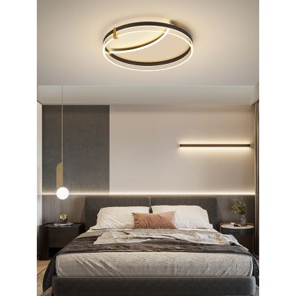 Brilagi - Димируемо LED таванно осветително тяло SIRELI LED/47W/230V 3000-6000K Ø 40 см + дистанционно управление
