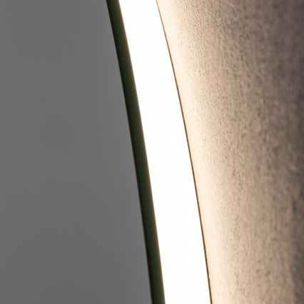 Brilagi - LED подгряващо огледало за баня DEMI ECO LED/12W/230V Ø 60 см IP44 CRI 90 с регулируема яркост + CCT