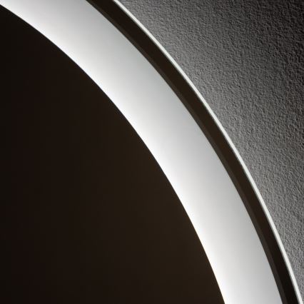 Brilagi - LED огледало за баня с подгряване AVA PRO LED/18,5W/230V Ø 60 cm IP44 CRI 90 димируемо + CCT