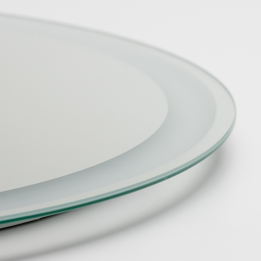 Brilagi - LED огледало за баня с подгряване AVA PRO LED/18,5W/230V Ø 60 cm IP44 CRI 90 димируемо + CCT