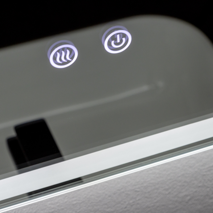 Brilagi - LED огледало за баня с подгряване BELLA LED/19W/230V 60x90 см IP44 CRI 90 димируемо + CCT