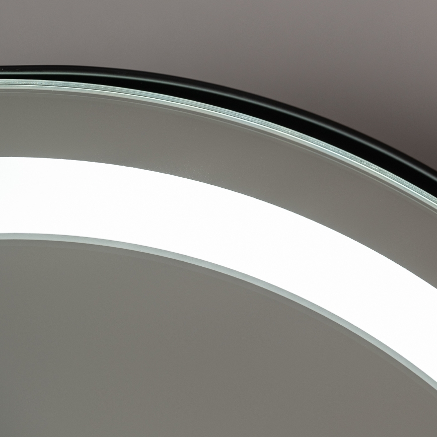BRILAGI - LED Димируемо огледало за грим CALIFORNIA LED/14W/230V 3000/4000/6500K 41x40 cm черно