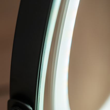 BRILAGI - димируемо LED огледало за грим CALIFORNIA LED/17W/230V 3000/4000/6500K Ø 42 см черно