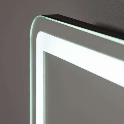 BRILAGI - Димируемо LED огледало за грим CALIFORNIA LED/22W/230V 3000/4000/6500K 58x43 cm черно