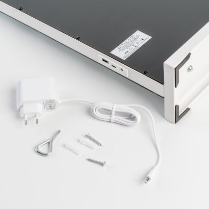 BRILAGI - димируемо LED огледало за грим HOLLYWOOD LED/15W/230V CCT + 2x USB 60x50 cm бяло