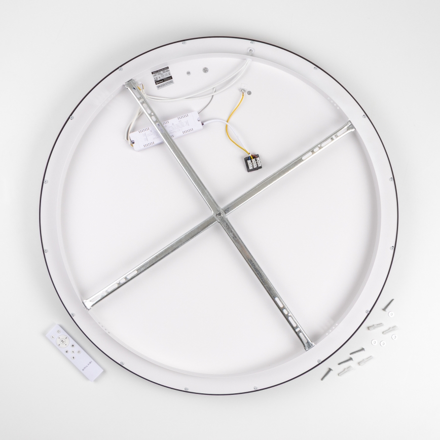 Brilagi - Димируемо LED таванно осветително тяло FALCON II LED/108W/230V 3000-6500K пр. 80 см черно + дистанционно управление