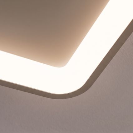 BRILAGI - LED димируемо таванно осветително тяло FALCON SLIM LED/50W/230V 3000-6500K 50x50 cm бежово + с дистанционно управление