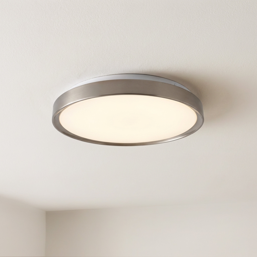 Brilagi - Димируемо LED таванно осветително тяло FANCIA LED/48W/230V 3000-6500K Ø39 см сребристо + дистанционно управление