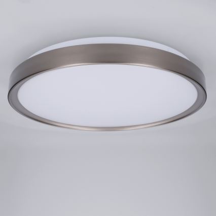 Brilagi - Димируемо LED таванно осветително тяло FANCIA LED/48W/230V 3000-6500K Ø39 см сребристо + дистанционно управление