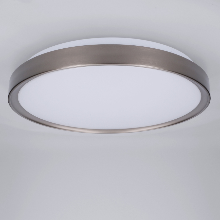 Brilagi - Димируемо LED таванно осветително тяло FANCIA LED/48W/230V 3000-6500K Ø39 см сребристо + дистанционно управление