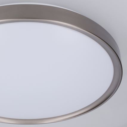 Brilagi - Димируемо LED таванно осветително тяло FANCIA LED/48W/230V 3000-6500K Ø39 см сребристо + дистанционно управление