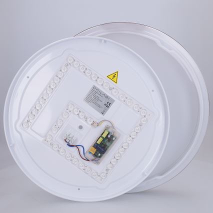 Brilagi - Димируемо LED таванно осветително тяло FANCIA LED/48W/230V 3000-6500K Ø39 см сребристо + дистанционно управление