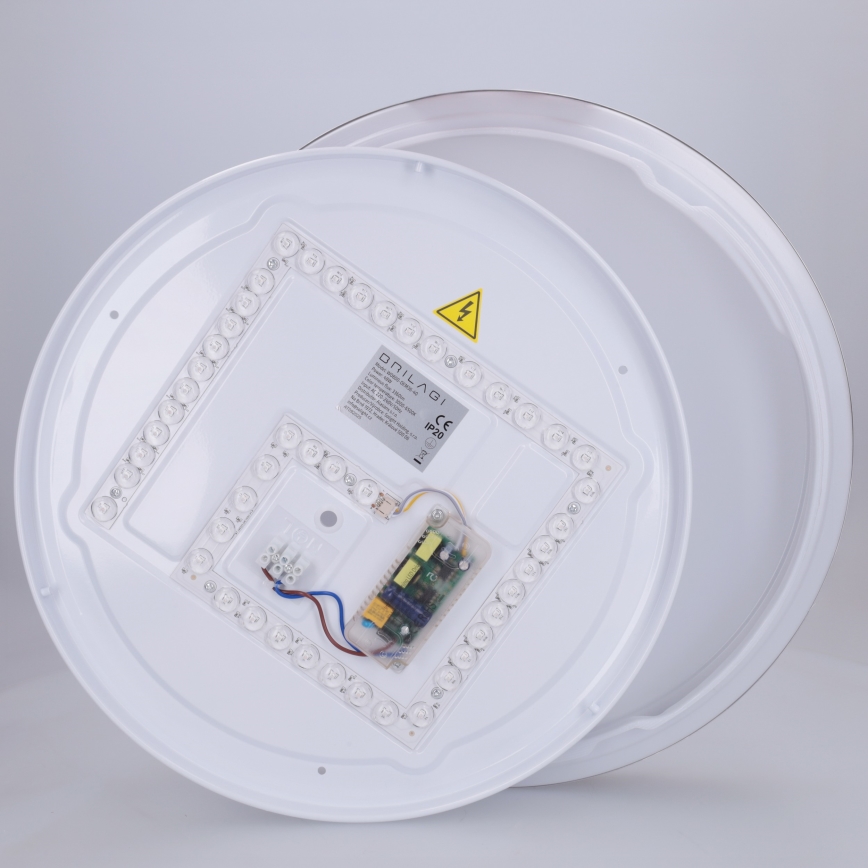 Brilagi - Димируемо LED таванно осветително тяло FANCIA LED/48W/230V 3000–6500K Ø 39 см, антрацит + дистанционно управление