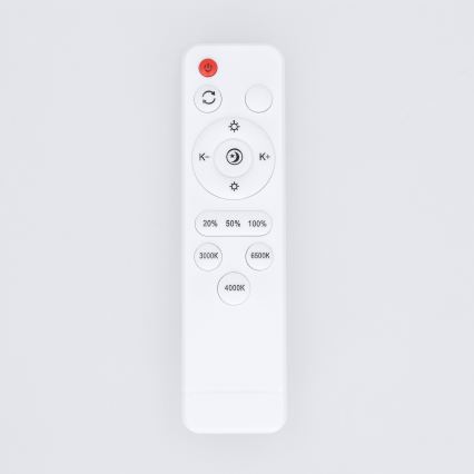 Brilagi - Димируемо LED таванно осветително тяло FANCIA LED/48W/230V 3000–6500K Ø 39 см, антрацит + дистанционно управление