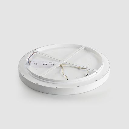 Brilagi - LED Димируемо таванно осветително тяло GLASS POOL DOUBLE LED/48W/230V 3000-6000K 40 cm бяло + дистанционно управление