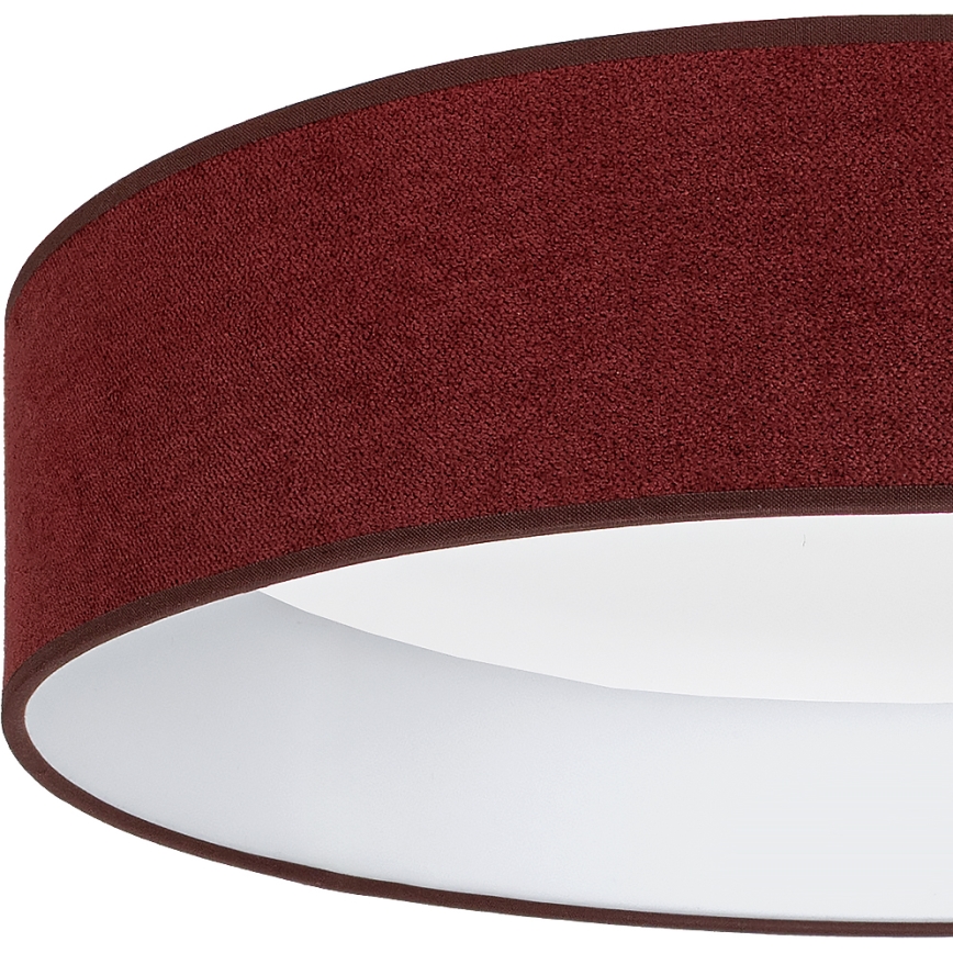 Brilagi - Димируем таванен плафон VELVET SMARTIX STARS LED/24W/230V 3000-6000K Ø 45 см винено Wi-Fi Tuya Beacon + дистанционно управление