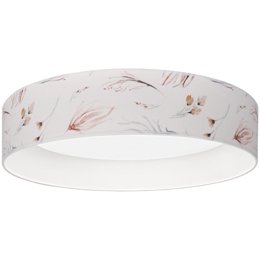 Brilagi - LED таванно осветително тяло VELVET SMARTIX STARS с възможност за димиране LED/24W/230V 3000–6000K Ø45 см бял/с цветя Wi-Fi Tuya Beacon + дистанционно управление