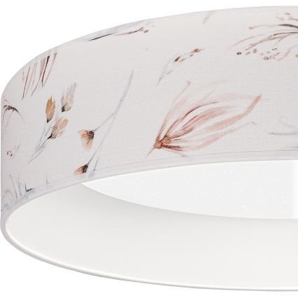 Brilagi - димируема LED таванна лампа VELVET SMARTIX STARS LED/36W/230V 3000-6000K Ø55 см бял/с мотив цветя Wi-Fi Tuya Beacon + дистанционно управление